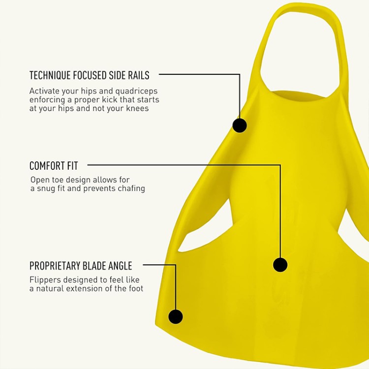 Muscle exercise training silicone adult diving fins