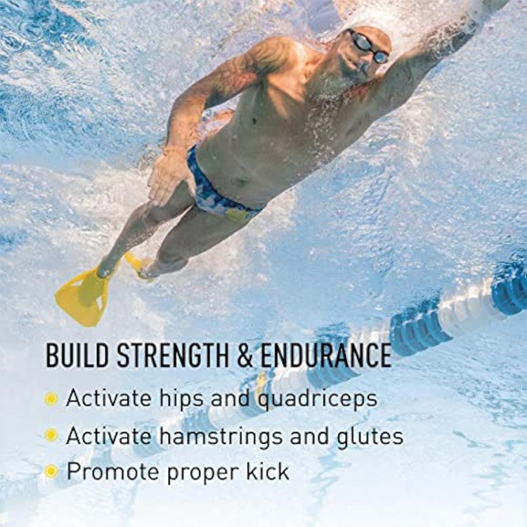 Muscle exercise training silicone adult diving fins