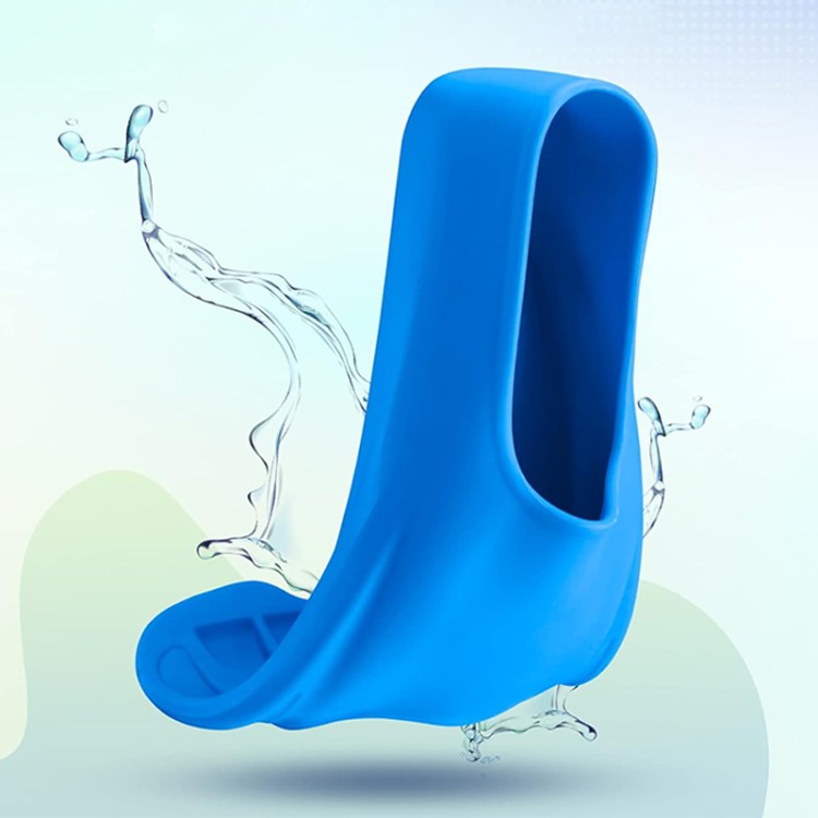 Comfortable and flexible silicone adult diving fins