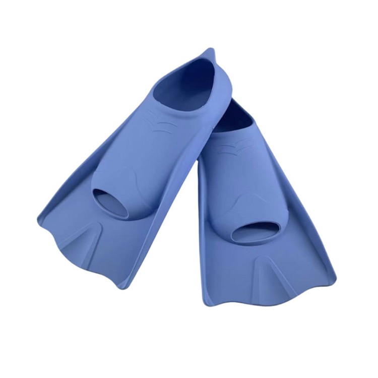 High toughness short silicone adult diving fins
