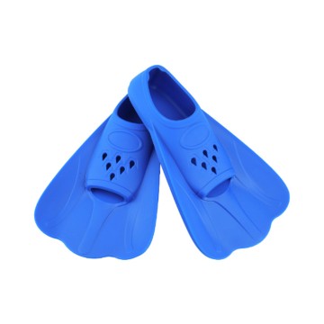 Porous drainage non-slip silicone adult diving fins
