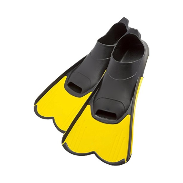 Lightweight short full sole adult diving fins