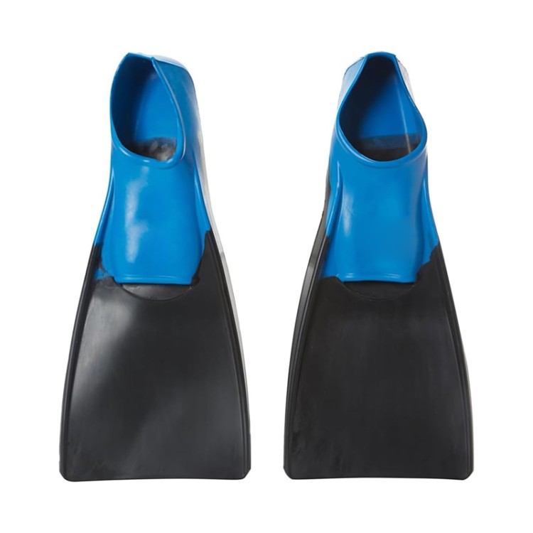 Long blade non-slip silicone adult diving fins