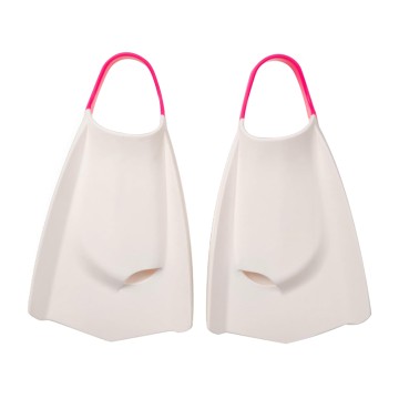 Short blade soft silicone adult diving fins