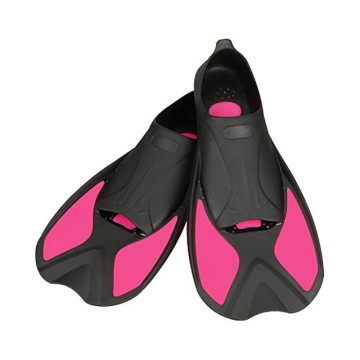 Non-slip and comfortable short adult diving fins