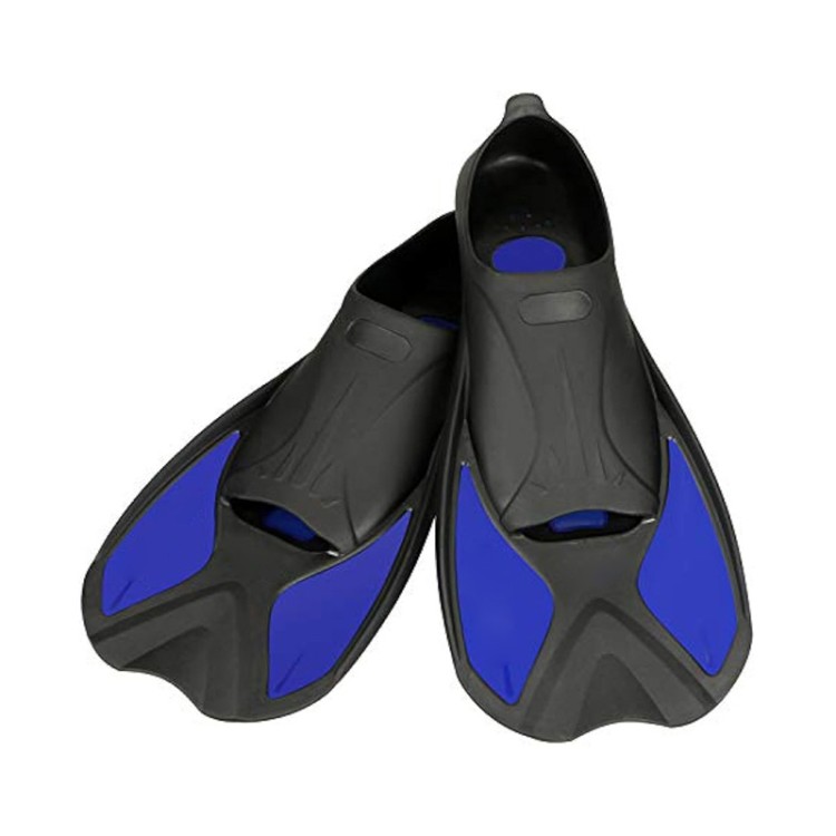 Non-slip and comfortable short adult diving fins