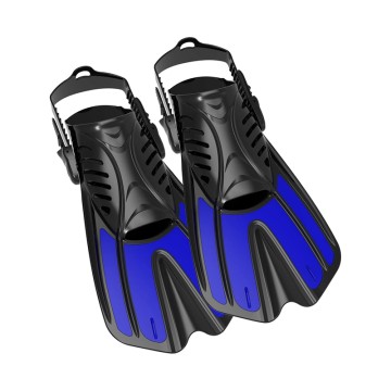 Small portable adjustable open adult diving fins