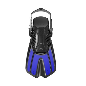 Small portable adjustable open adult diving fins