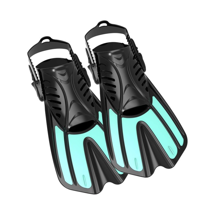 Small portable adjustable open adult diving fins