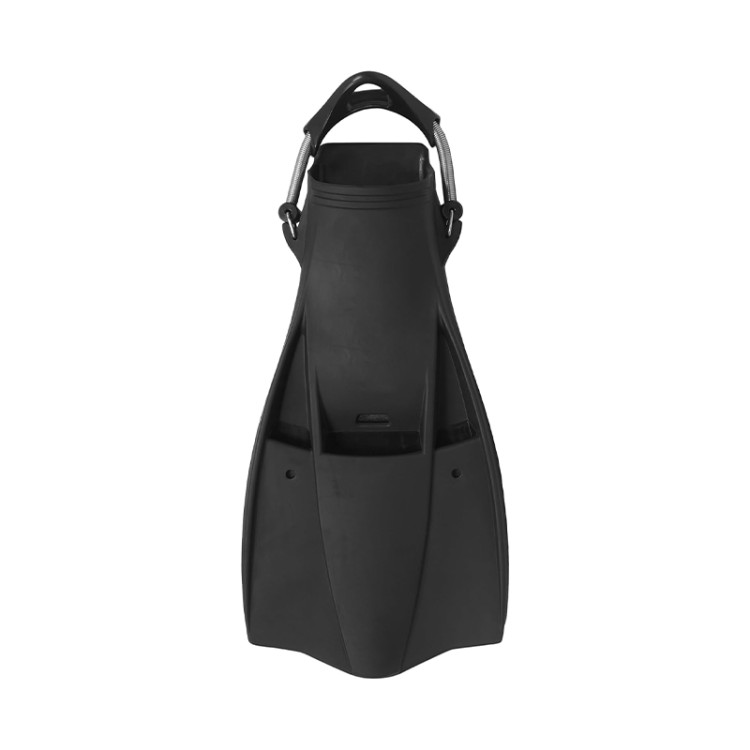 Stainless steel spring with rubber adult diving fins
