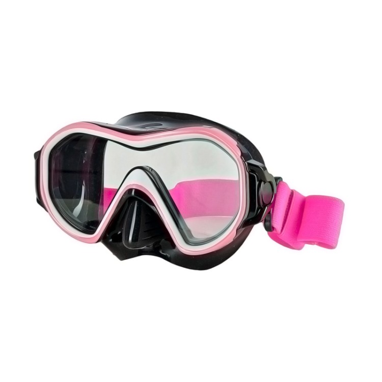 Professional tempered glass lens adult diving mask