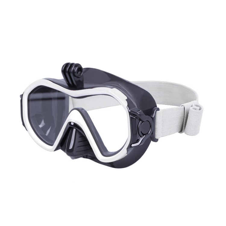 Tempered glass leak-proof and fog-proof adult diving mask