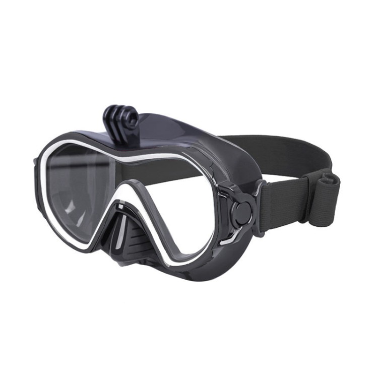 Tempered glass leak-proof and fog-proof adult diving mask