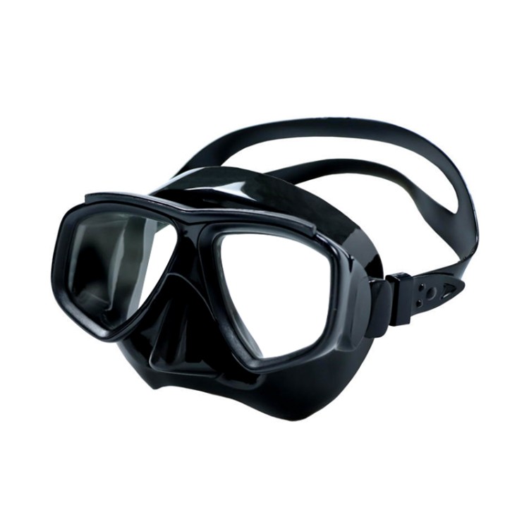 High quality tempered glass lens adult diving mask
