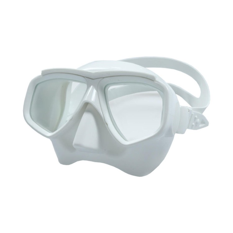 High quality tempered glass lens adult diving mask