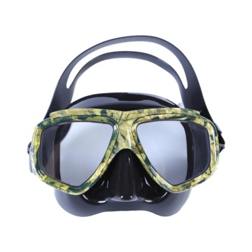 High quality luminous frame adult diving mask