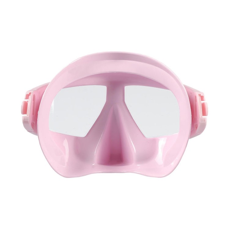 Anti-ultraviolet resin lens adult diving mask
