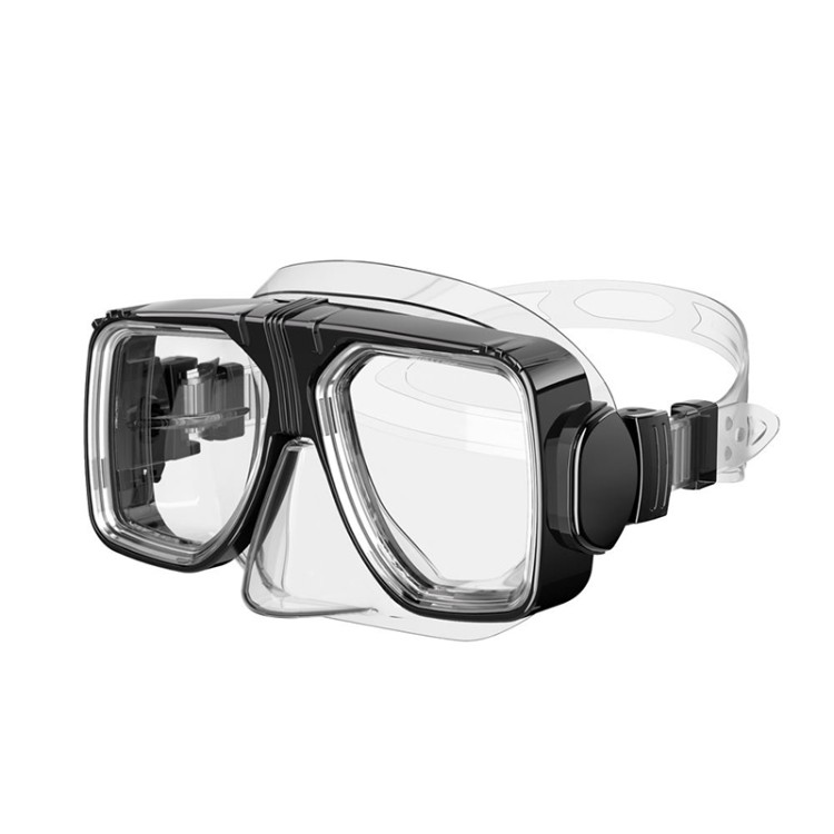 New premium square HD adult diving mask