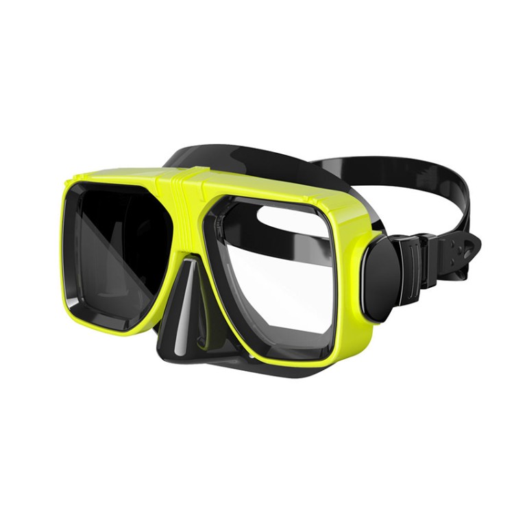 New premium square HD adult diving mask