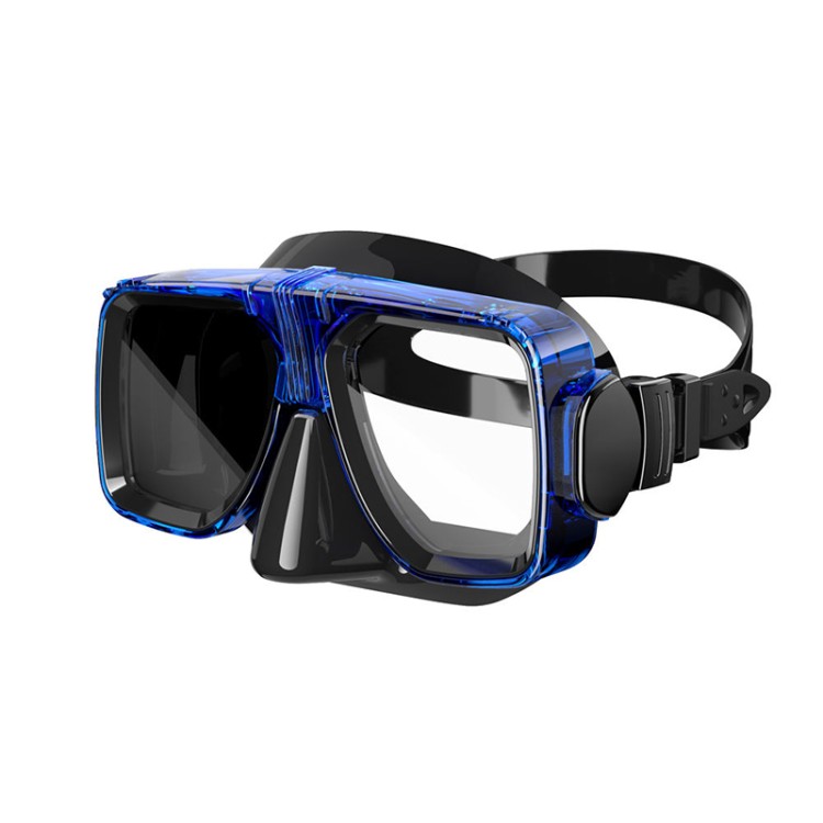 New premium square HD adult diving mask