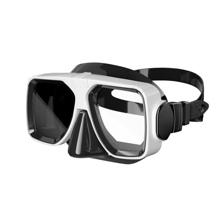 New premium square HD adult diving mask