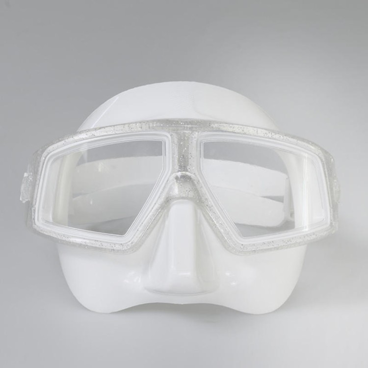 Panoramic HD anti-fog resin lens adult diving mask