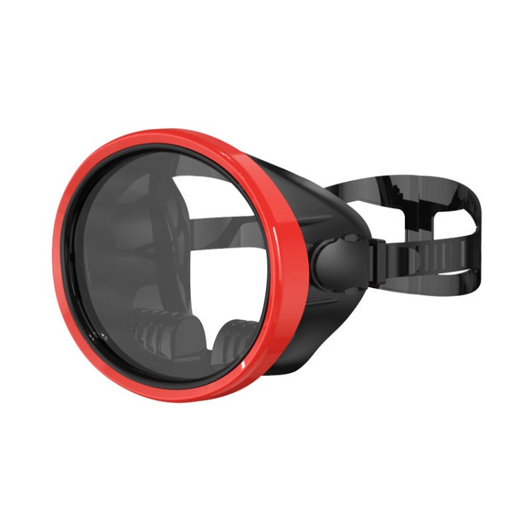 Panoramic HD silicone adult diving mask