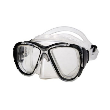 New anti-fog tempered glass adult diving mask