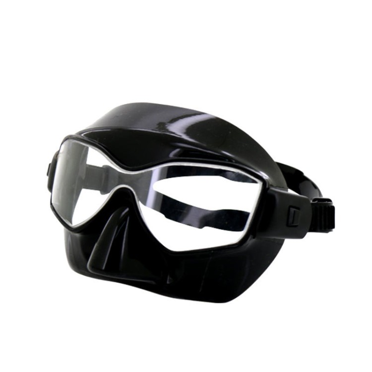 HD anti-fog silicone adult diving mask