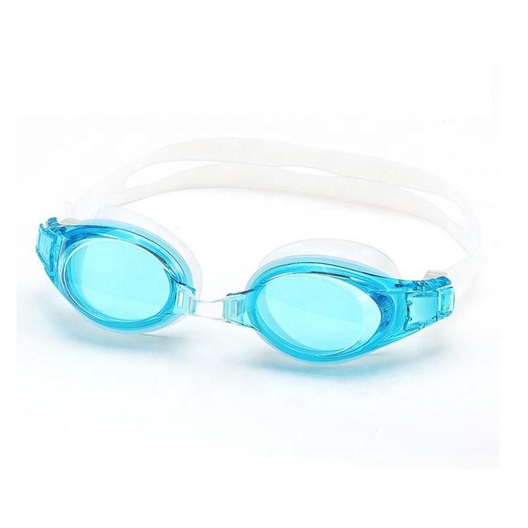 Anti-fog and waterproof silicone adult swimming goggles