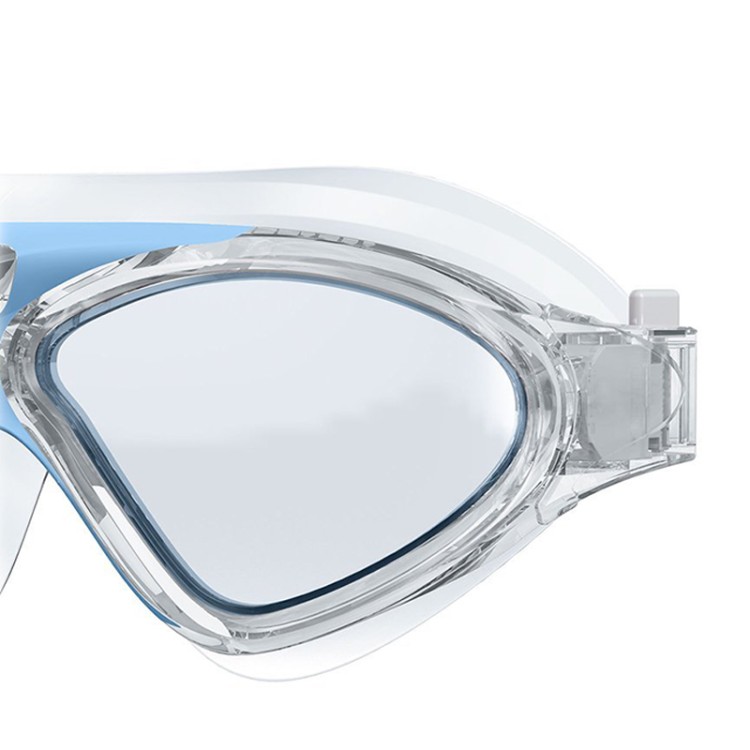 Portable transparent anti-fog adult swimming goggles