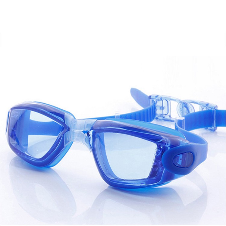 High quality anti-fog silicone adult swimming goggles