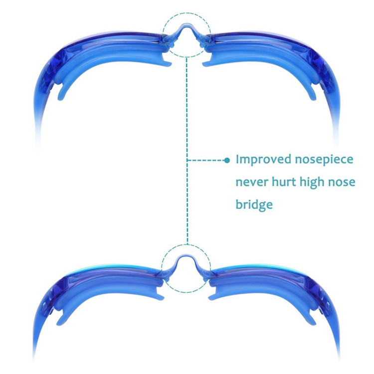New anti-fog double-layer sealed adult swimming goggles