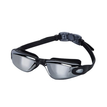 Durable hypoallergenic silicone adult swimming goggles