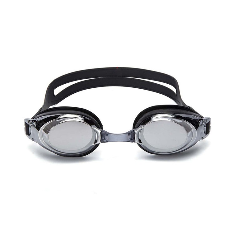 Durable waterproof mirror adult swimming goggles