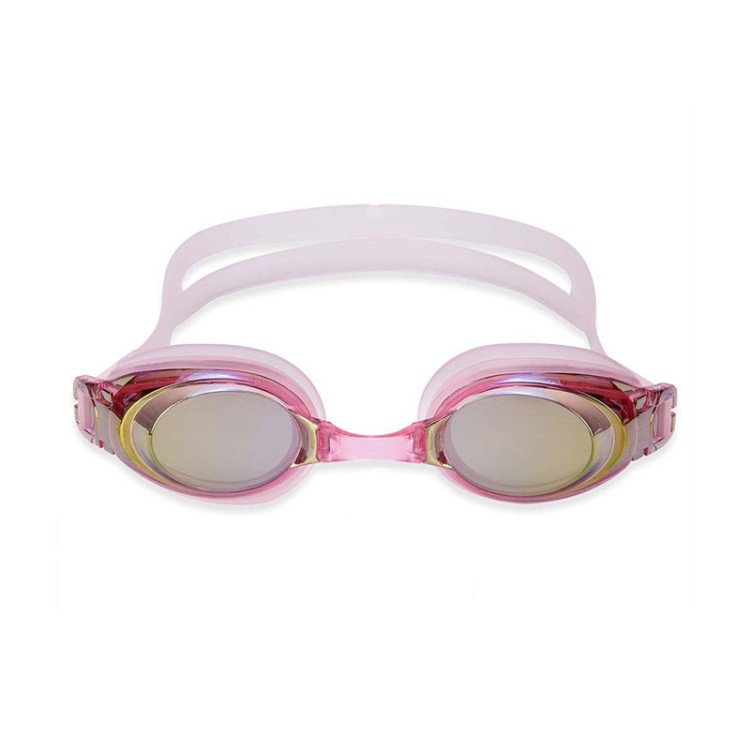 Durable waterproof mirror adult swimming goggles