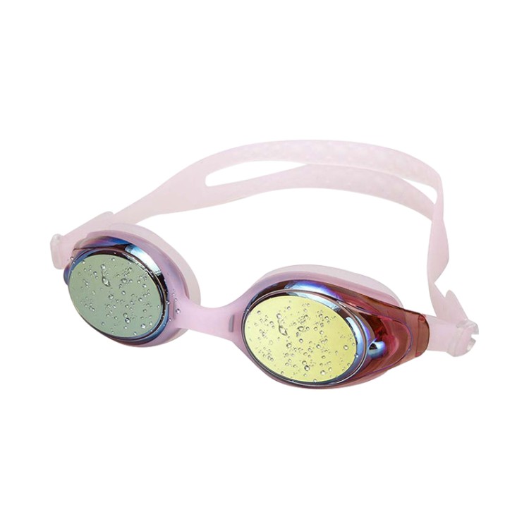 High quality mirror coated adult swimming goggles