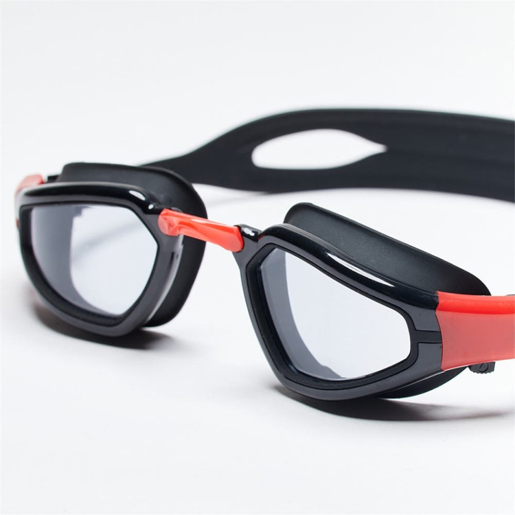 Professional soft silicone adult swimming goggles