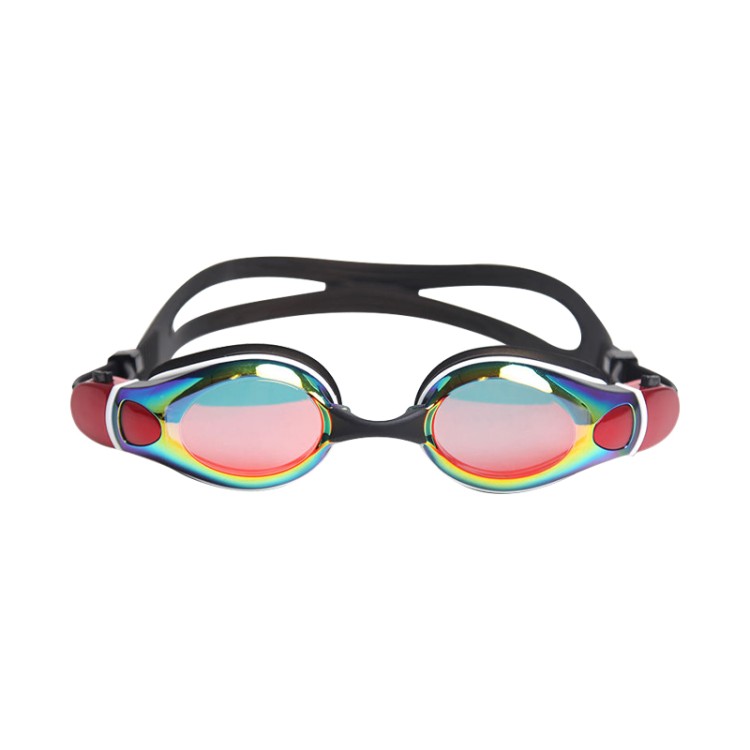 HD anti-fog streamlined adult swimming goggles