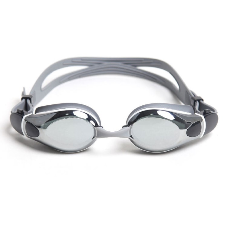 HD anti-fog streamlined adult swimming goggles