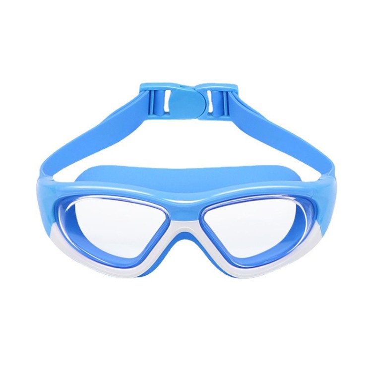 HD anti-fog large frame adult swimming goggles