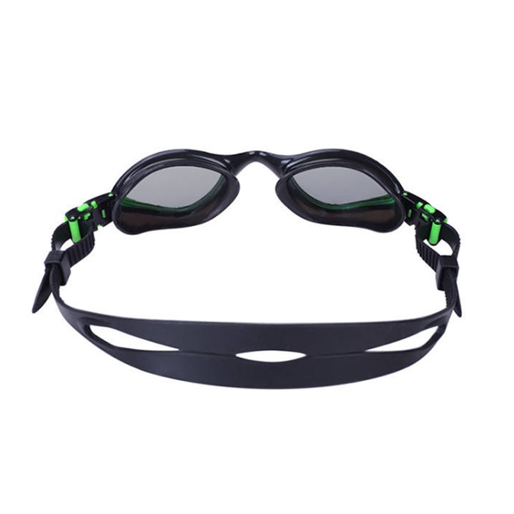 Anti-fog and UV-resistant silicone swimming goggles for adults