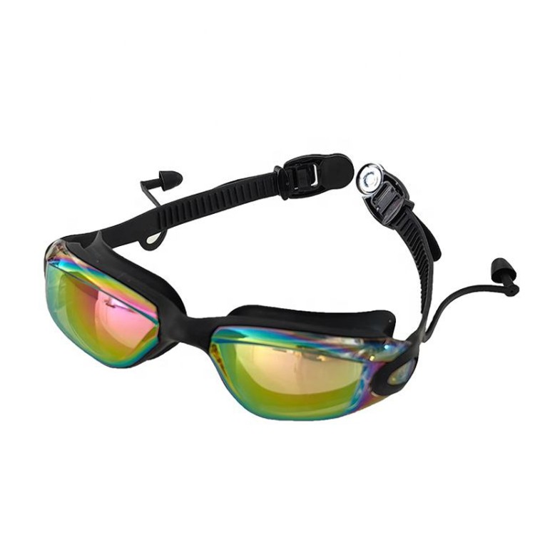 High quality UV resistant adult swimming goggles
