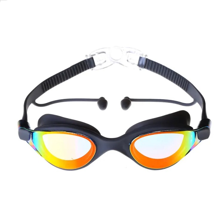 Comfortable HD anti-fog adult swimming goggles