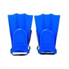 Lightweight blue adjustable children's diving fins