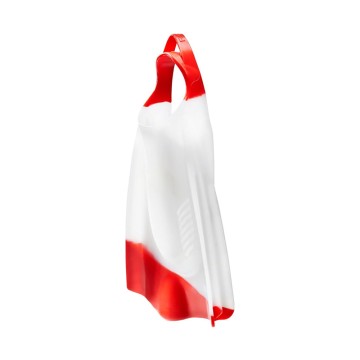 Comfortable streamlined short children's diving fins