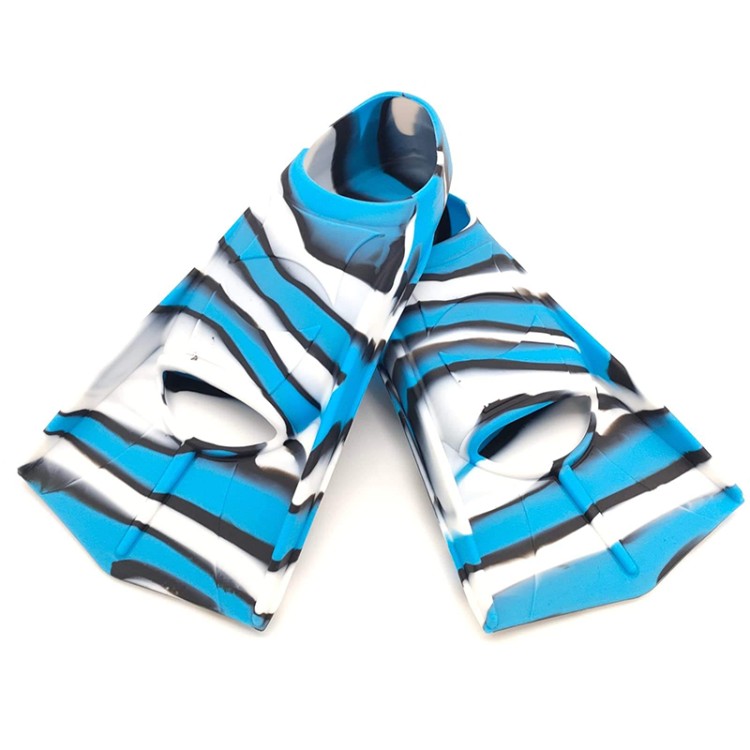 Fashion silicone short children's diving fins
