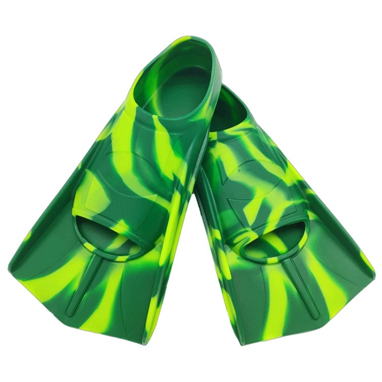 Fashion silicone short children's diving fins