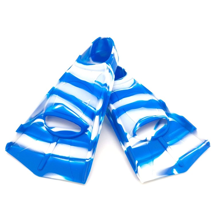 Fashion silicone short children's diving fins