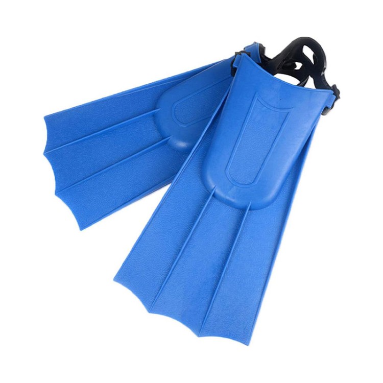 Green lightweight adjustable children's diving fins